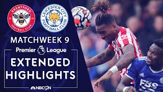 Brentford v. Leicester City | PREMIER LEAGUE HIGHLIGHTS | 10/24/2021 | NBC Sports