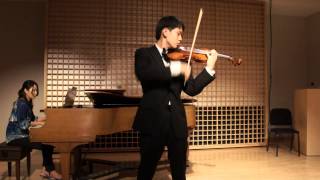 Allan Huang, Soloist Award 2014-15 - San Diego Youth Symphony and Conservatory