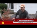 Hybrid car powers home during Sandy