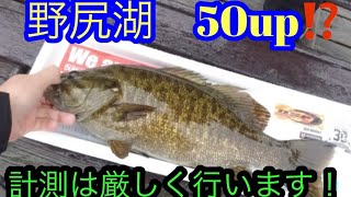 ついに出たか⁉️野尻湖50up