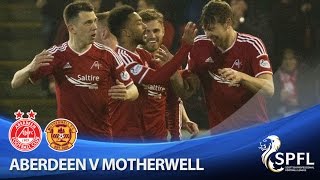 Dons keep up the chase as Well wilt at Pittodrie