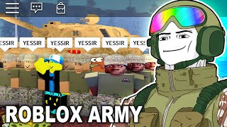 ROBLOX Army Funny Moments (MEMES)