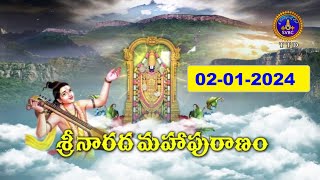 శ్రీనారద మహాపురాణం || Masavaisistyam Sri Narada Mahapuranam || 02-01-2024 || SVBC TTD