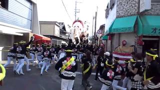 2013 熊取だんじり祭 小谷宮入奥野やりまわし