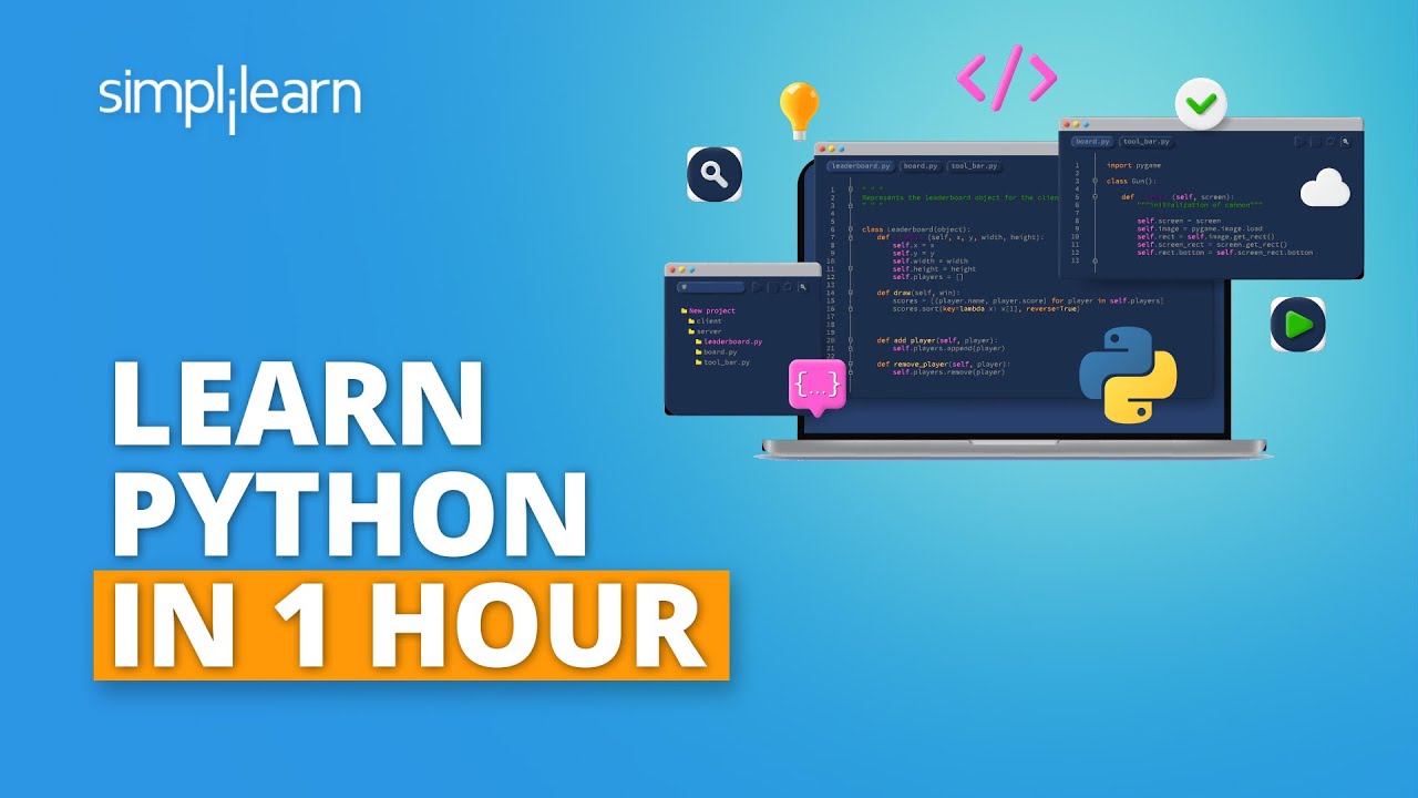 Python Tutorial For Beginners Learn Python In 1 Hour Python For
