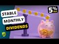 Build a $1M Portfolio: 5% Yield, Equal Monthly Payouts