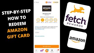 How Redeem AMAZON Gift Card On Fetch Rewards [UPDATED 2025]