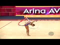 AVERINA Arina (RUS) - 2019 Rhythmic Worlds, Baku (AZE) - Qualifications Ribbon