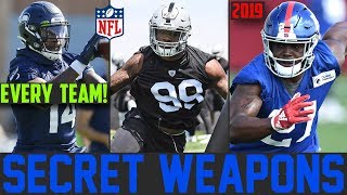 Every NFL Team's Secret Weapon For 2019 (Players That Will Be Better Than You Think)
