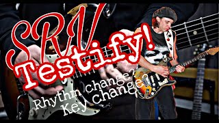 WOODSHED WEDNESDAY : STEVIE RAY VAUGHAN'S TESTIFY! A DRIVING FORCE!