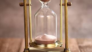 360° Rotating Brass Sand Timer Vintage Sandglass