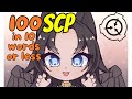 The First 100 SCPs each described in 10 words or less | Paws Reacts