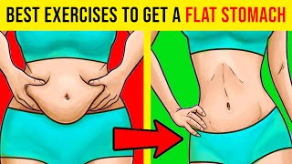 5 best exercises to get a flat stomach at home