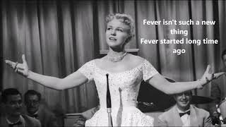 Fever Lyrics -  Peggy Lee