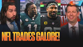 Eagles WILL struggle w/ A.J. Brown trade, Pats Super Bowl bound 😳 Rams are S.B.O.B w/ Myles Garrett