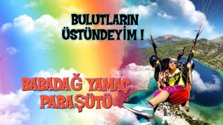 FETHİYE BABADAĞ ' DA YAMAÇ PARAŞÜTÜ YAPTIM ! 1970 MT.||gezmedenduramam||♡ Paragliding -Ölüdeniz 'de