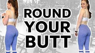 FIX UNEVEN GLUTES - 6 Exercises for Round Glutes | What REALLY Works