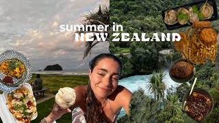 a week in new zealand | road trip, flume concert, beach days, SO MUCH FOOD