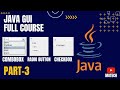 How to create Checkbox , combobox  and radio button in java swing/ java gui course / part - 3