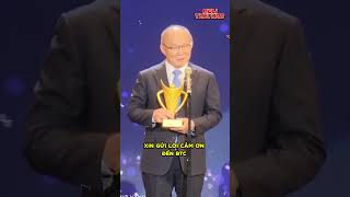 Thầy Park đoạt giải “Oscar thể thao Việt Nam” trước thềm đấu Thái Lan| MoliSport #shorts
