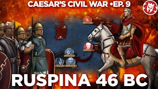 Caesar in Africa - Battle of Ruspina 46 BC - Roman DOCUMENTARY