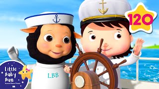 Sailing in Little Boats with Mia | LittleBabyBum | 💤Bedtime, Wind Down, and Sleep with Moonbug Kids