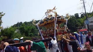 平成２７年　1/3 綾瀬市吉岡　日𠮷山王社 例大祭　神輿宮出し