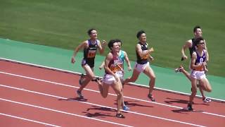 関東インカレ 男子1部800ｍ予選3組 林貴裕(順大) 2019.5.25