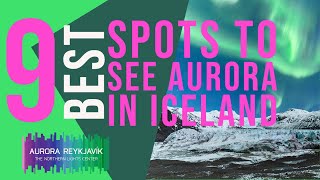 Best places to see the Northern Lights in Iceland - South Coast 2021