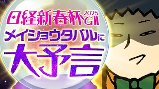 【日経新春杯 2025】信者の間で大好評！ゼニトラダムスの大予言！メイショウタバルは将来……