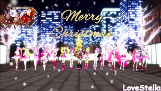 MMD-All Precure Leaders-We Wish You A Merry Christmas Aikatsu Vrs(プリキュア xアイカツ)