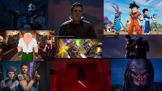 All collaboration trailers for Fortnite(chapter 1-5)