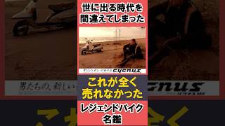 【旧車】【絶版】世に出る時代を間違えてしまった伝説のバイク名鑑！Vol.30【シグナス180】 #ヤマハバイク