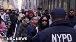 Sweeping security presence as New York, other cities, ring in new year