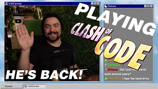 Playing Clash of Code with Chat | Writing JS, Go | Reviewing JS, Ruby, Python, C++, C#, Go