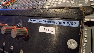 Phil Collins Genesis Personal Drum Recording Studio Mix Monitor for Album Songs!