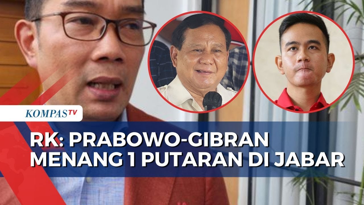 Ridwan Kamil Optimis Prabowo-Gibran Menang 1 Putaran Di Jawa Barat ...