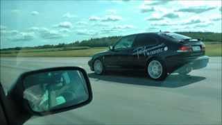 Volvo S40 420hp Autotech vs Saab 9-3 ~440hp Nordic Uhr