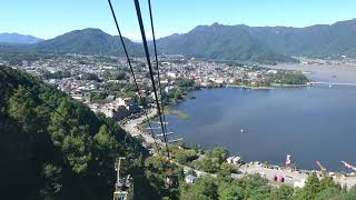 2019.10.13  富士山景觀纜車 富士山 パノラマロープウェイとはイ 河口湖天上山公園