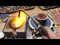 Sand Casting 1 1/2 Ounces of Sterling Silver - Vacuum Assist Flask Setup