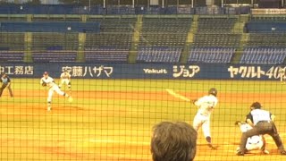 2017春 立教大 外野手 山根佑太 ツーラン ホームラン！大学野球 準々決勝