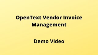 SAP VIM Training Videos | Opentext Vendor Invoice Management Demo Tutorial Updated [2024] by igmGuru