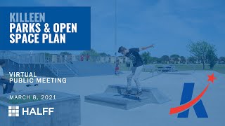 Parks Master Plan Virtual Meeting