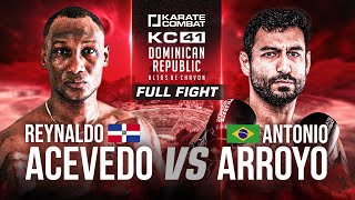 KC41 FULL FIGHT | Reynaldo Acevedeo vs Antonio Arroyo | KNOCKOUT!