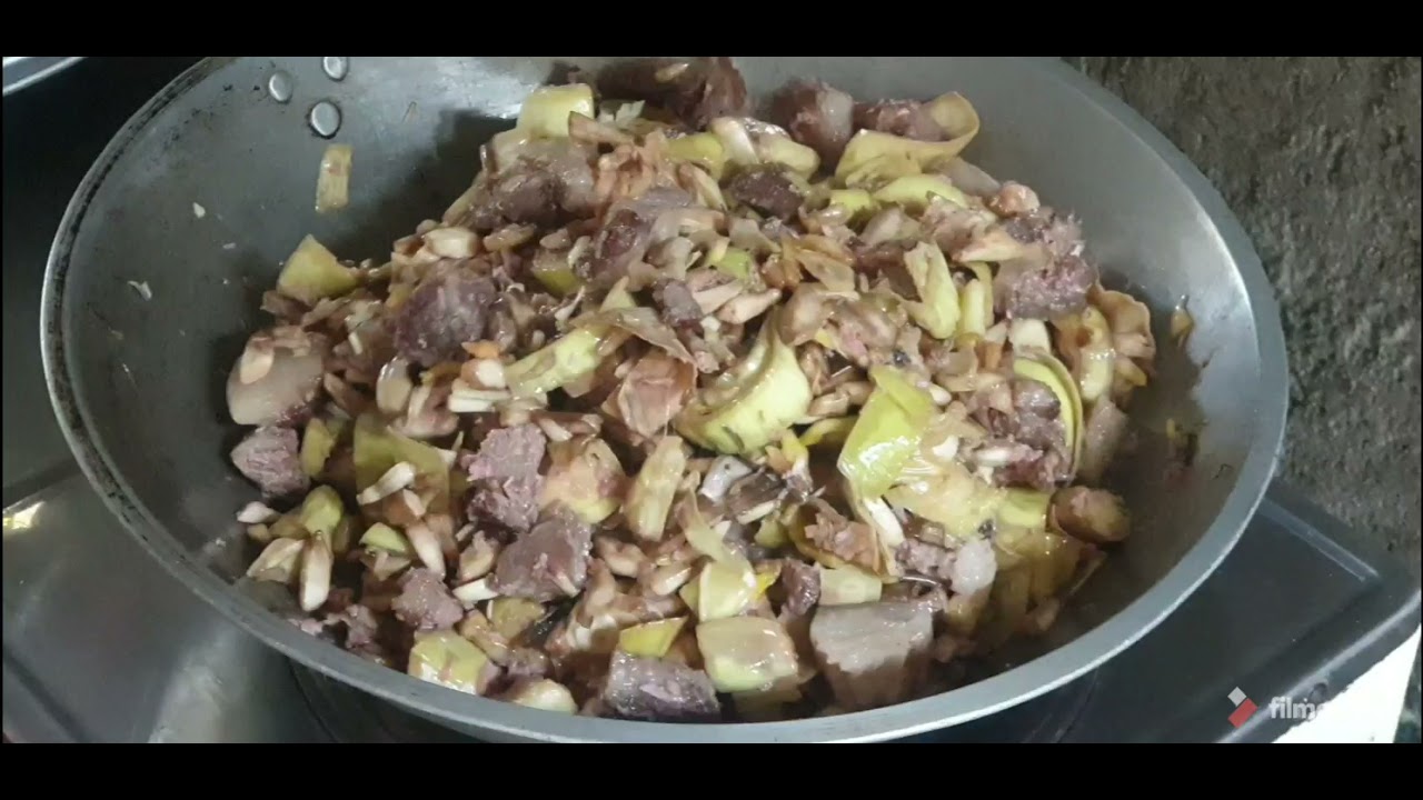 Sisig Puso Ng Saging - YouTube