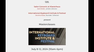 Salon Concerts: 120. IKIF Day 5 - Alon Goldstein