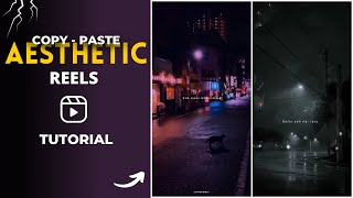 Copy Paste Method | How to make aesthetic videos on android | make aesthetic reels kaise Banaye