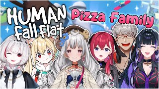 HUMAN FALL FLAT FAMILY PIZZA TIME 【NIJISANJI EN | Reimu Endou】