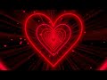 heart tunnel❤️red heart background neon heart background video wallpaper heart 10 hours