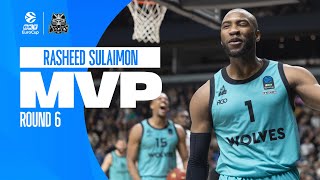 Rasheed Sulaimon | Round 6 MVP | 2023-24 BKT EuroCup